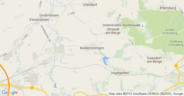 Karte Niederzimmern