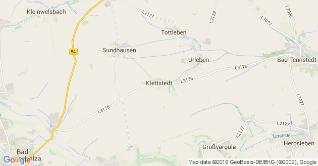 Karte Klettstedt