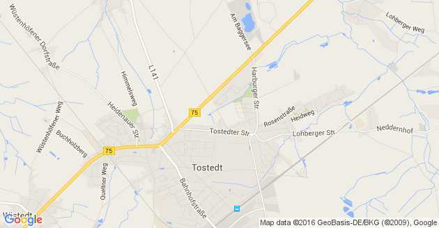 Karte Dohren in der Nordheide