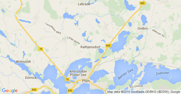 Karte Rathjensdorf