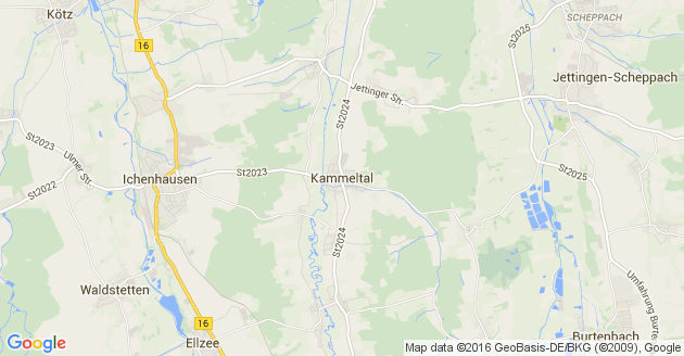 Karte Kammeltal