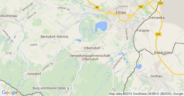 Karte Olbersdorf