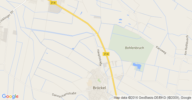 Karte Buchholz an der Aller