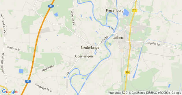 Karte Niederlangen