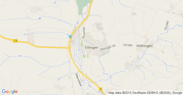 Karte Ellingen