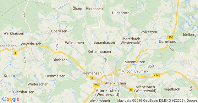 Karte Kettenhausen