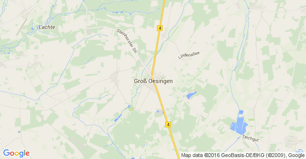 Karte Groß Oesingen