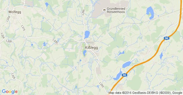 Karte Kißlegg