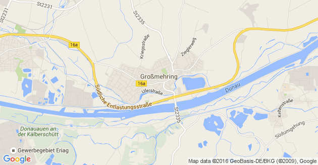Karte Großmehring