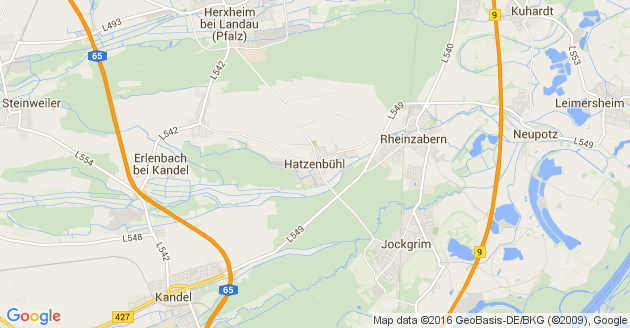 Karte Hatzenbühl