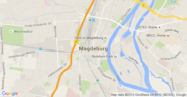 Karte Magdeburg              