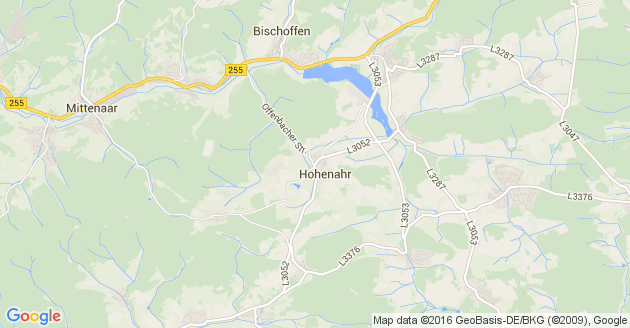 Karte Hohenahr