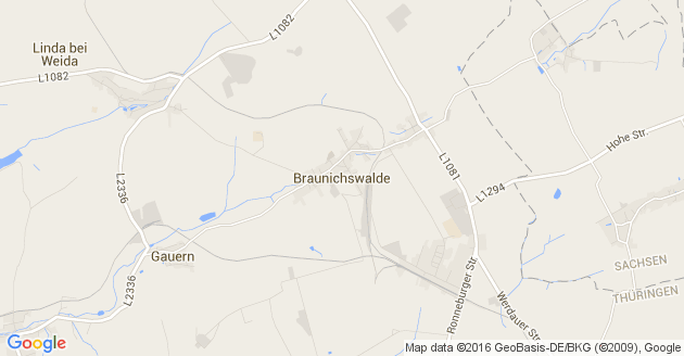 Karte Braunichswalde