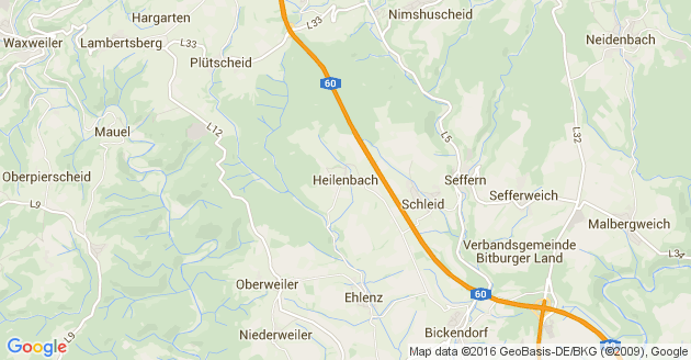 Karte Heilenbach