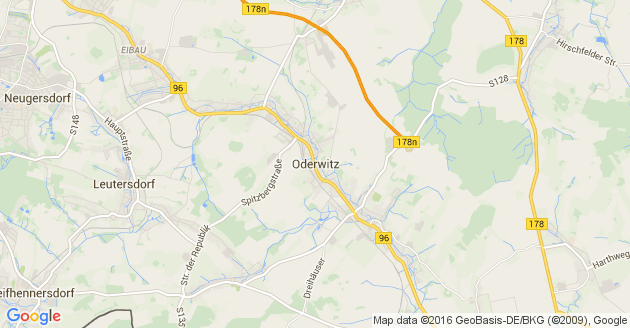 Karte Oderwitz