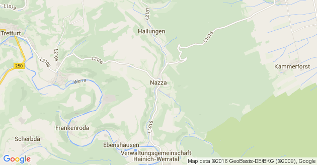 Karte Nazza