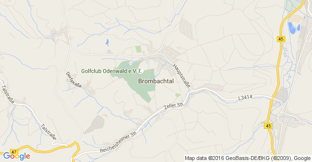 Karte Brombachtal