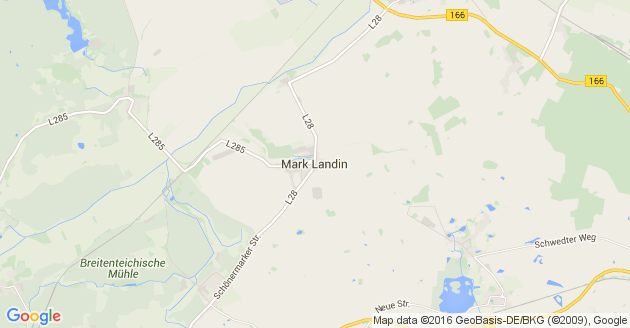 Karte Mark Landin