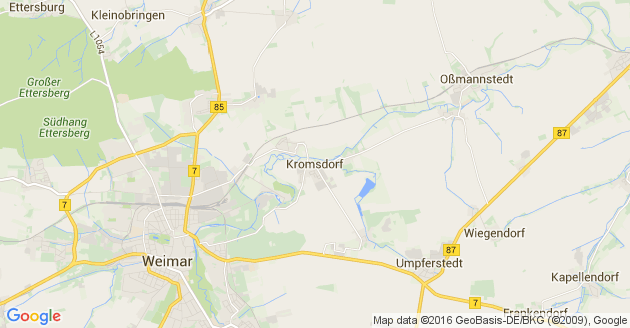 Karte Kromsdorf