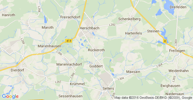 Karte Rückeroth