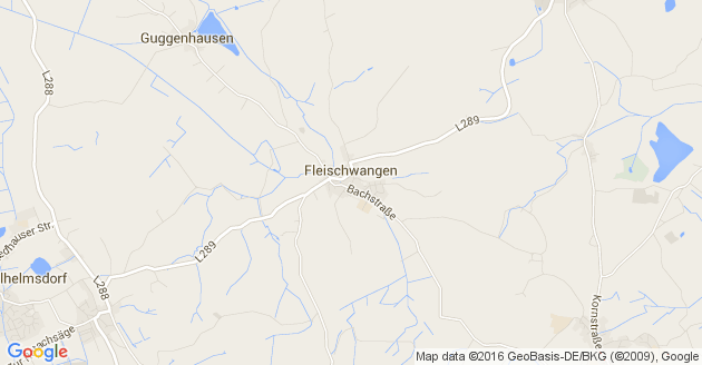 Karte Fleischwangen