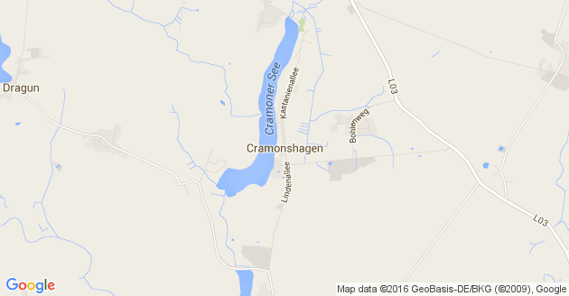 Karte Cramonshagen Post Cramo