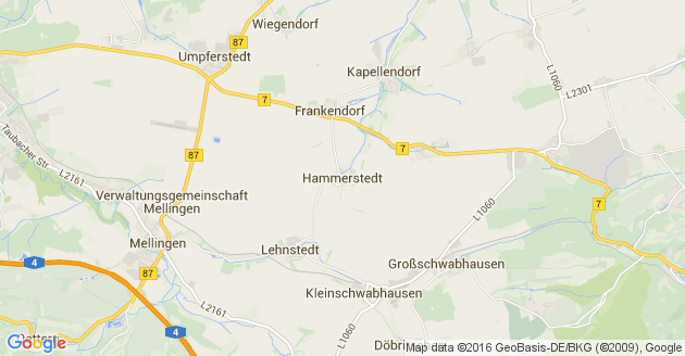 Karte Hammerstedt