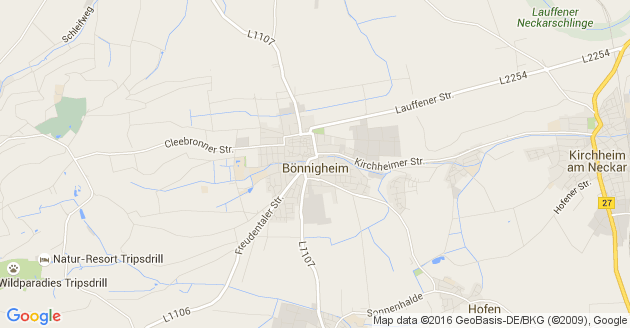 Karte Bönnigheim