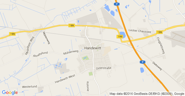 Karte Handewitt
