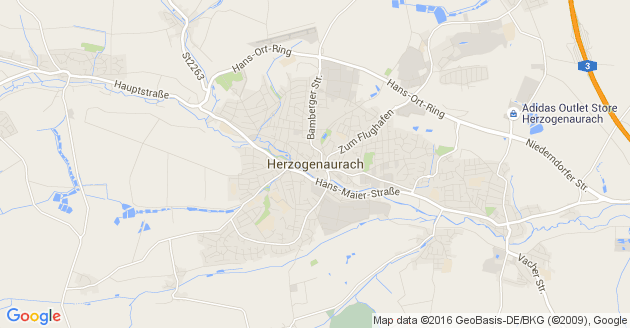 Karte Herzogenaurach