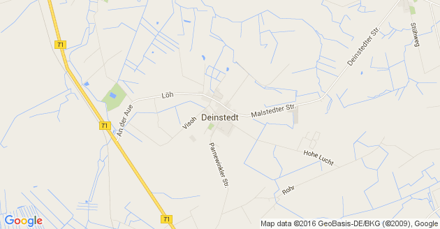 Karte Deinstedt