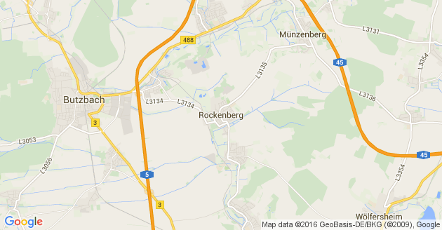 Karte Rockenberg