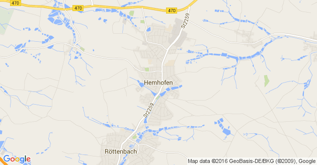 Karte Hemhofen