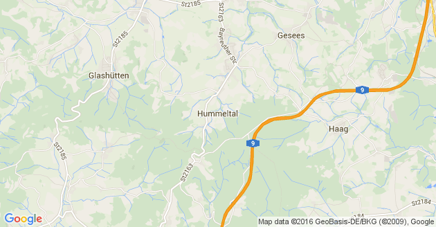 Karte Hummeltal