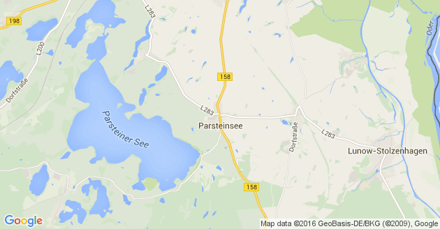 Karte Parsteinsee