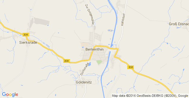 Karte Berkenthin