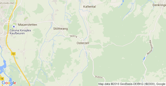 Karte Osterzell