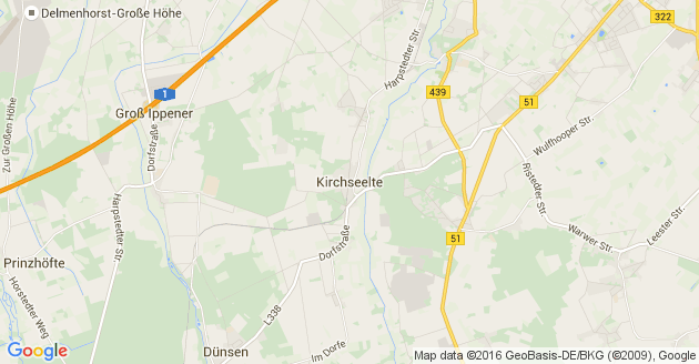 Karte Kirchseelte