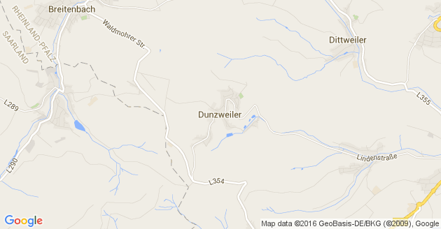 Karte Dunzweiler             