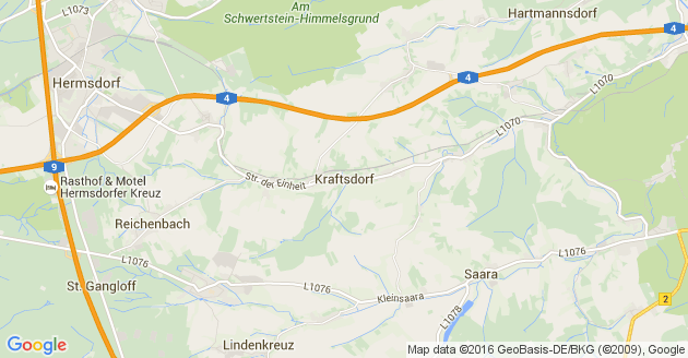 Karte Kraftsdorf             