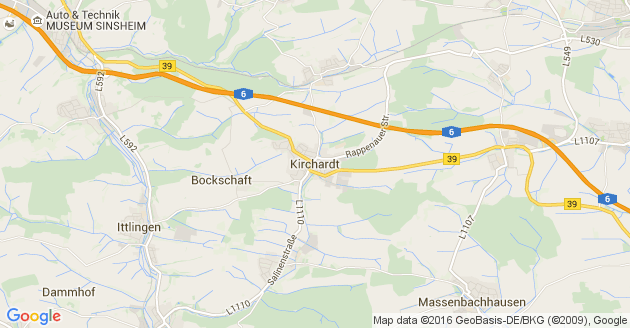 Karte Kirchardt
