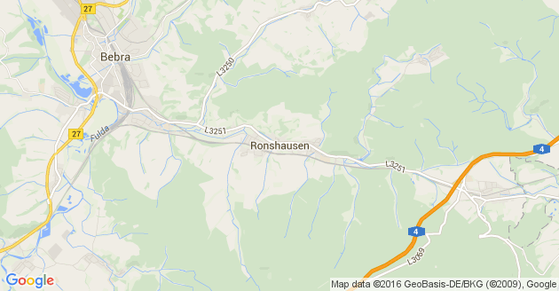 Karte Ronshausen