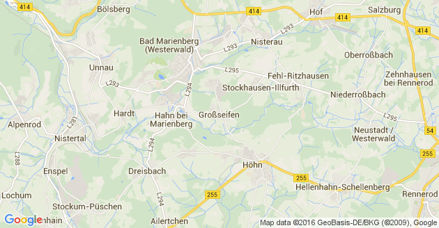 Karte Großseifen
