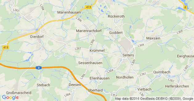 Karte Krümmel