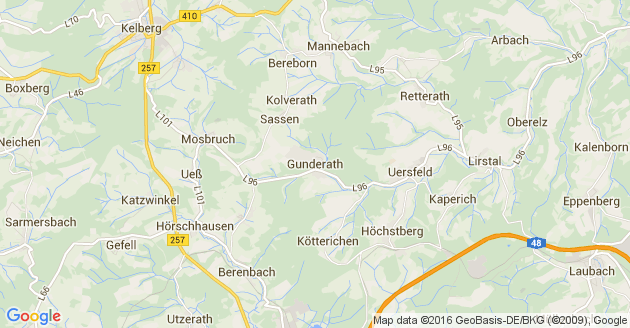 Karte Gunderath