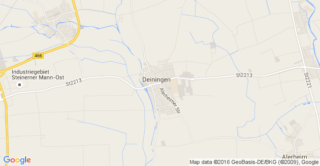 Karte Deiningen