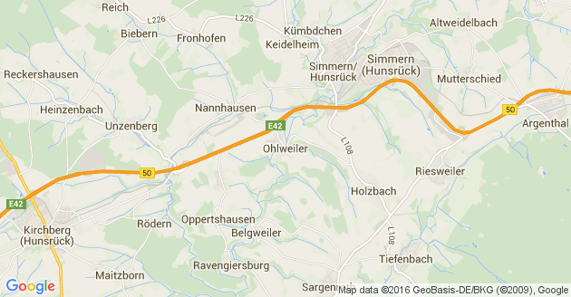 Karte Ohlweiler