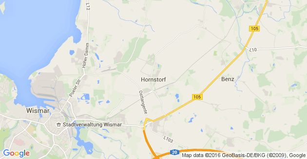 Karte Hornstorf