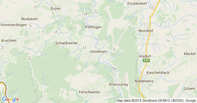 Karte Holsthum