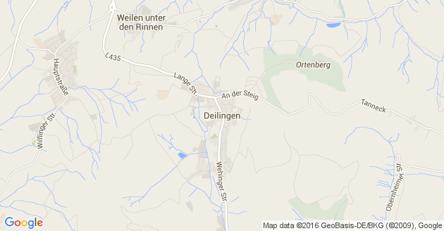 Karte Deilingen